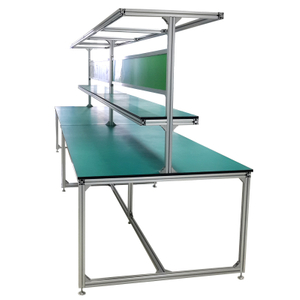 Profil aluminiowy dwustronny antystatyczny stół warsztatowy Przemysłowa linia do produkcji profili aluminiowych Stół warsztatowy ze stopu aluminium